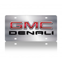 GMC Denali Stainless Steel License Plate 
