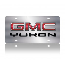 GMC Yukon Stainless Steel License Plate 