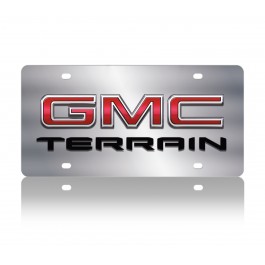 GMC Terrain Stainless Steel License Plate
