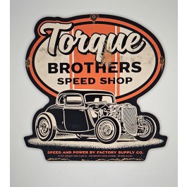 33 Ford Coupe Torque Bros Sign 24 x 24