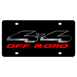 Ford 4 x 4 Off Road Lazer-Tag License Plate