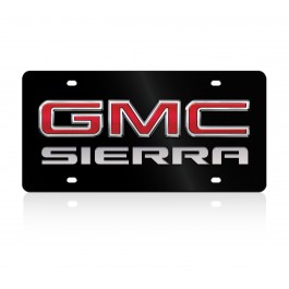GMC Sierra Lazer-Tag License Plate