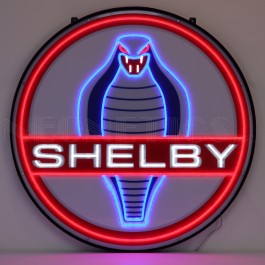 Shelby Cobra 36" LED Flex-Neon Sign in Steel Can