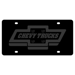 Chevy Trucks "Nights" License Plate
