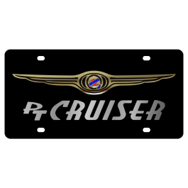 Chrysler PT Cruiser Carbon Steel License Plate