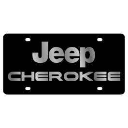 Jeep Cherokee Carbon Steel License Plate
