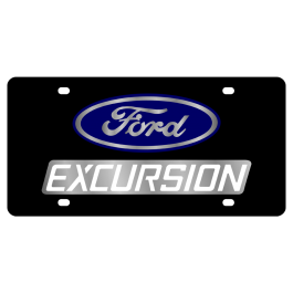 Ford Excursion Carbon Steel License Plate
