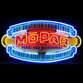 Vintage Mopar Neon Sign