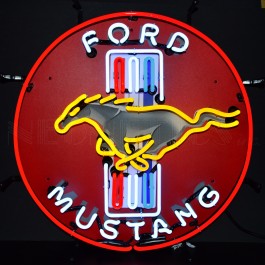 Ford Mustang Neon Sign