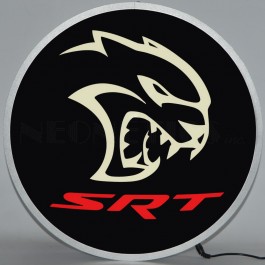 Dodge Hellcat SRT LED Lighted 15 Inch Backlit Sign