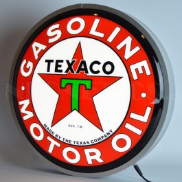 Texaco Motor Oil 15 Inch Backlit LED Lighted Sign