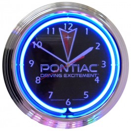HossRods.com | Pontiac Neon Clock | Hot Rod Accessories, Garage Gear ...