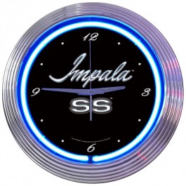 Impala SS Neon Clock