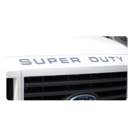 Ford Super Duty Front Grill Lettering Kit 
