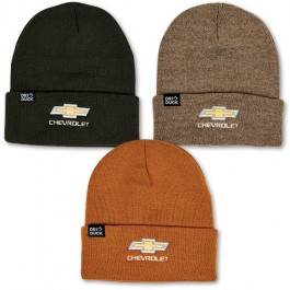 Chevrolet Dri-Duck Beanie with Gold Bowtie