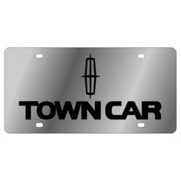 Lincoln Town Car Stainless Steel License Plate