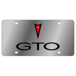 Pontiac GTO Stainless Steel License Plate 