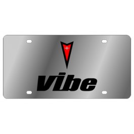 Pontiac Vibe Stainless Steel License Plate