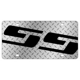 Chevrolet Silverado SS Lazer Style License Plate - Stamp Series