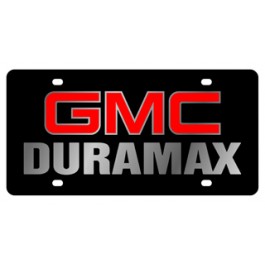 GMC Duramax Lazer-Tag License Plate