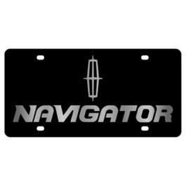 Lincoln Navigator Lazer-Tag License Plate