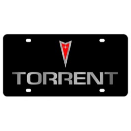 Pontiac Torrent - License Plate
