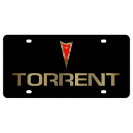 Pontiac Torrent - License Plate