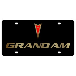 Pontiac Grand Am - License Plate