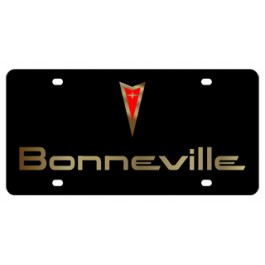 Pontiac Bonneville - License Plate