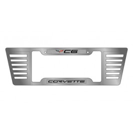 Chevrolet Corvette C6 Billet Style Rear Louver Frame with Epoxy Inserts