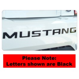 Ford Mustang Rear Bumper Enhancement Letters (99-04) 