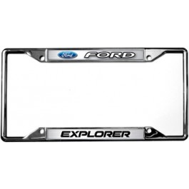 Ford Explorer License Plate Cover
