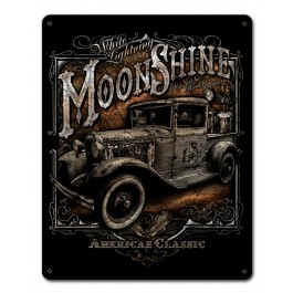 Moonshine Truck Vintage Sign