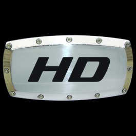 HD Trailer Hitch Cover by Billet