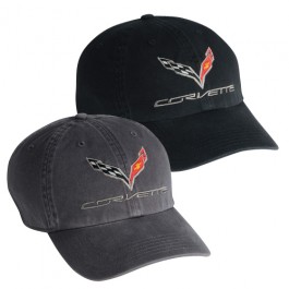 C7 Corvette Garment Washed Hat