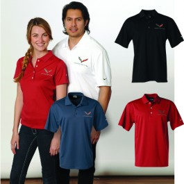 C7 Corvette Dri Fit Polo by Nike