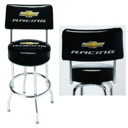 Chevy Racing EZ-Comfort Counter Stool with Back