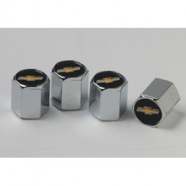 Chevrolet Gold Bowtie Valve Stem Caps