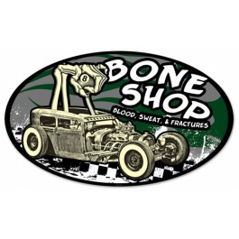 Bone Shop Vintage Sign