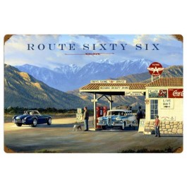 Route 66 Vintage Sign 24 x 16