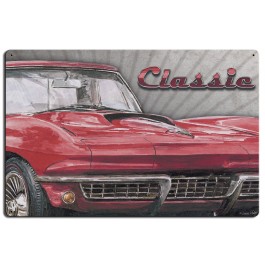 Corvette Stingray Classic Vintage Sign