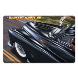 Rebels of Route 66 Vintage Sign 36 x 24