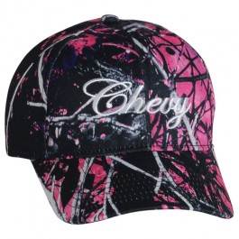 Ladies Chevrolet Muddy Girl Camo Hat
