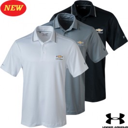 Chevrolet Under Armour Address Polo with Gold Bowtie