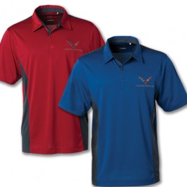 C7 Corvette Drytec Colorblock Polo