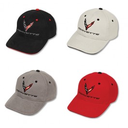 C8 Corvette Structured Contrast Hat