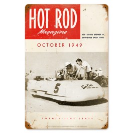 Hot Rod Magazine Cover "So. Cal Speed Shop" (Oct. 1949) Sign