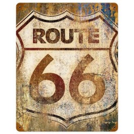 Route 66 Grunge Vintage Sign