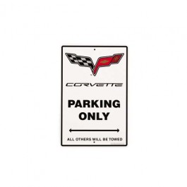 C6 Corvette Parking Sign