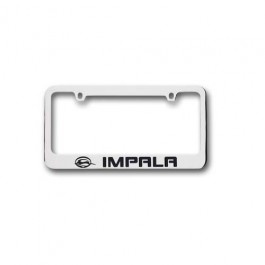 Chevy Impala License Plate Frame Chrome